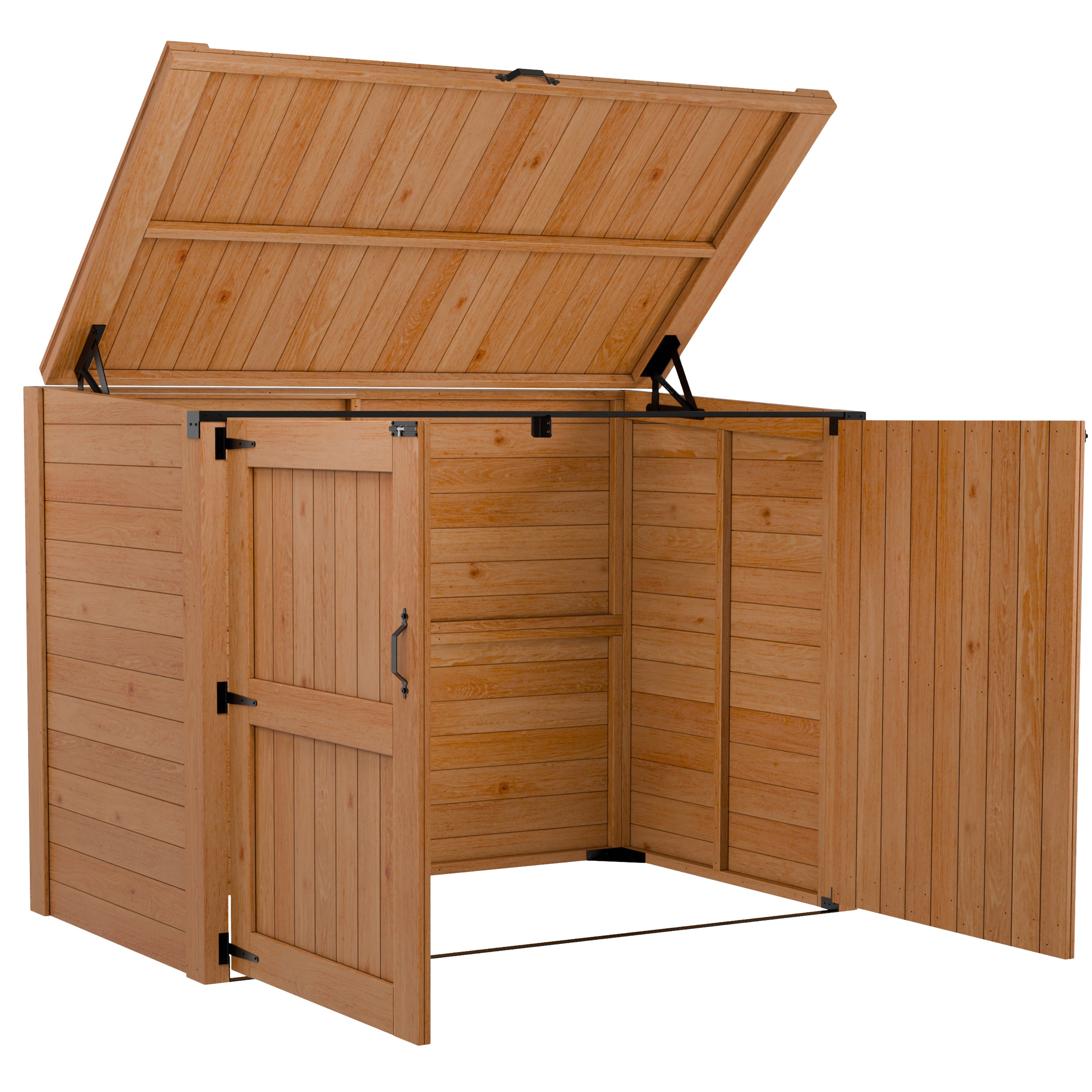Large Recycling Storage Shed