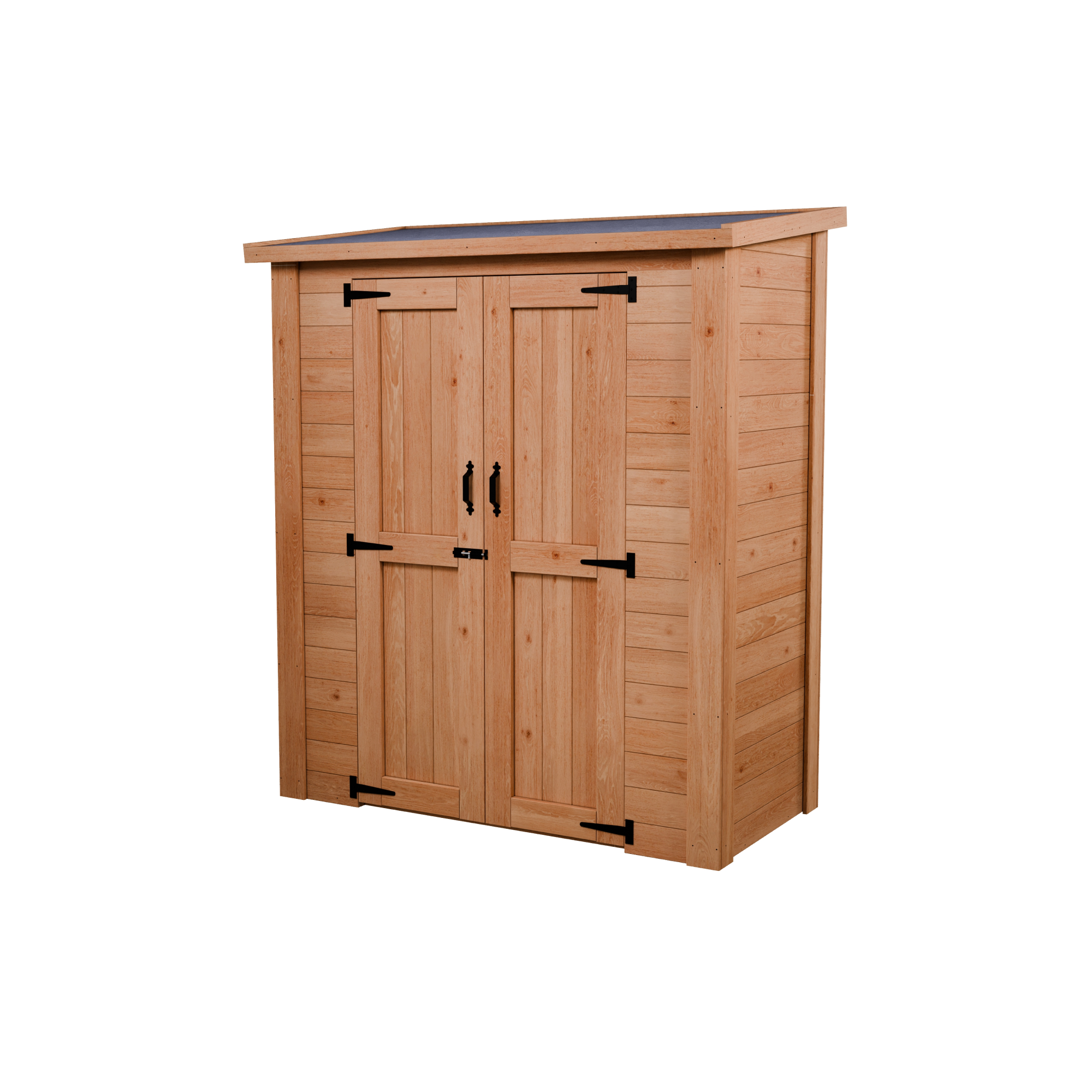 5 ft. x 2.5 ft. Cedar Heavy Duty Storage Shed HDS5X257 5 ft. x 2.5 ft. Cedar Heavy Duty Storage Shed HDS5X257