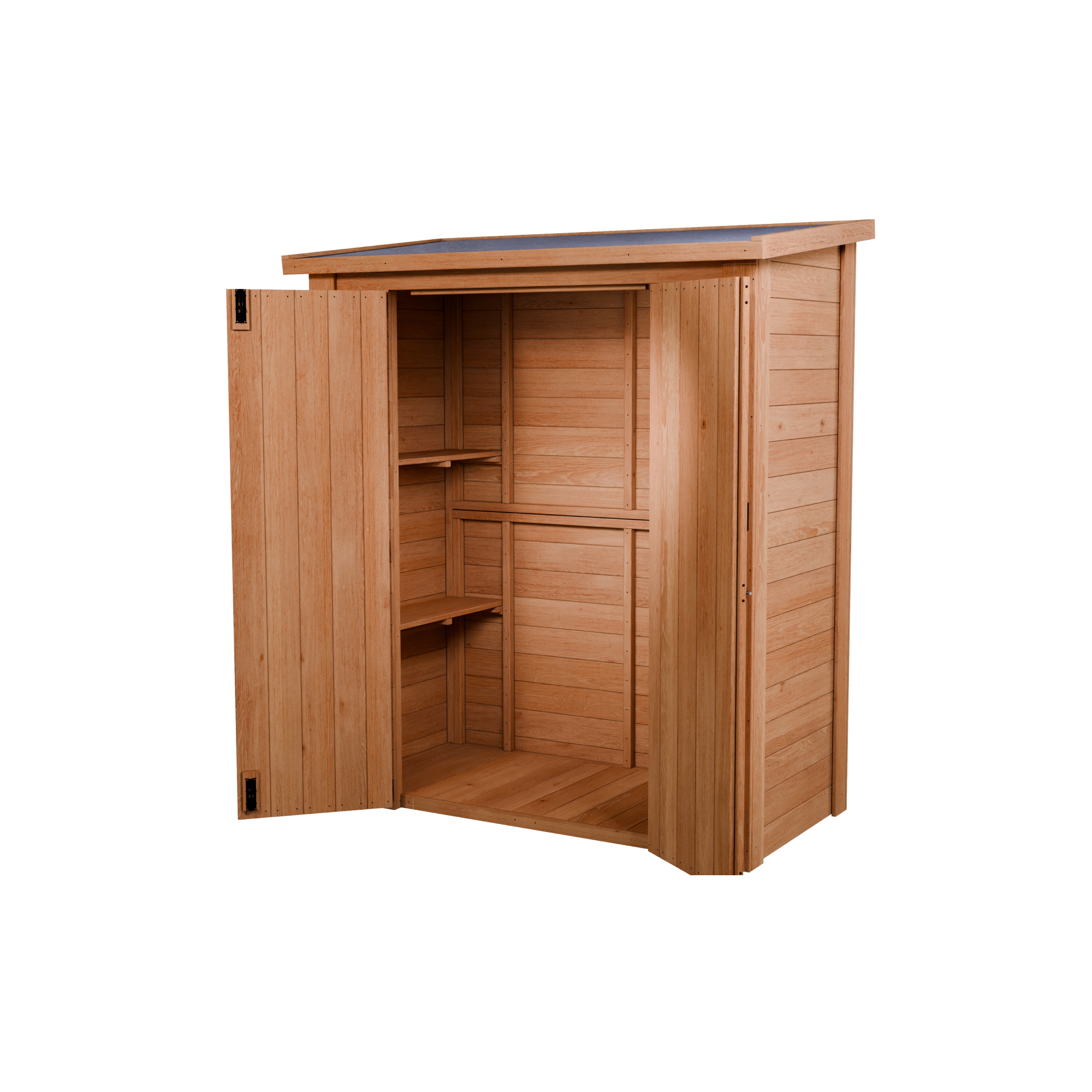 5 ft. x 2.5 ft. Cedar Heavy Duty Storage Shed