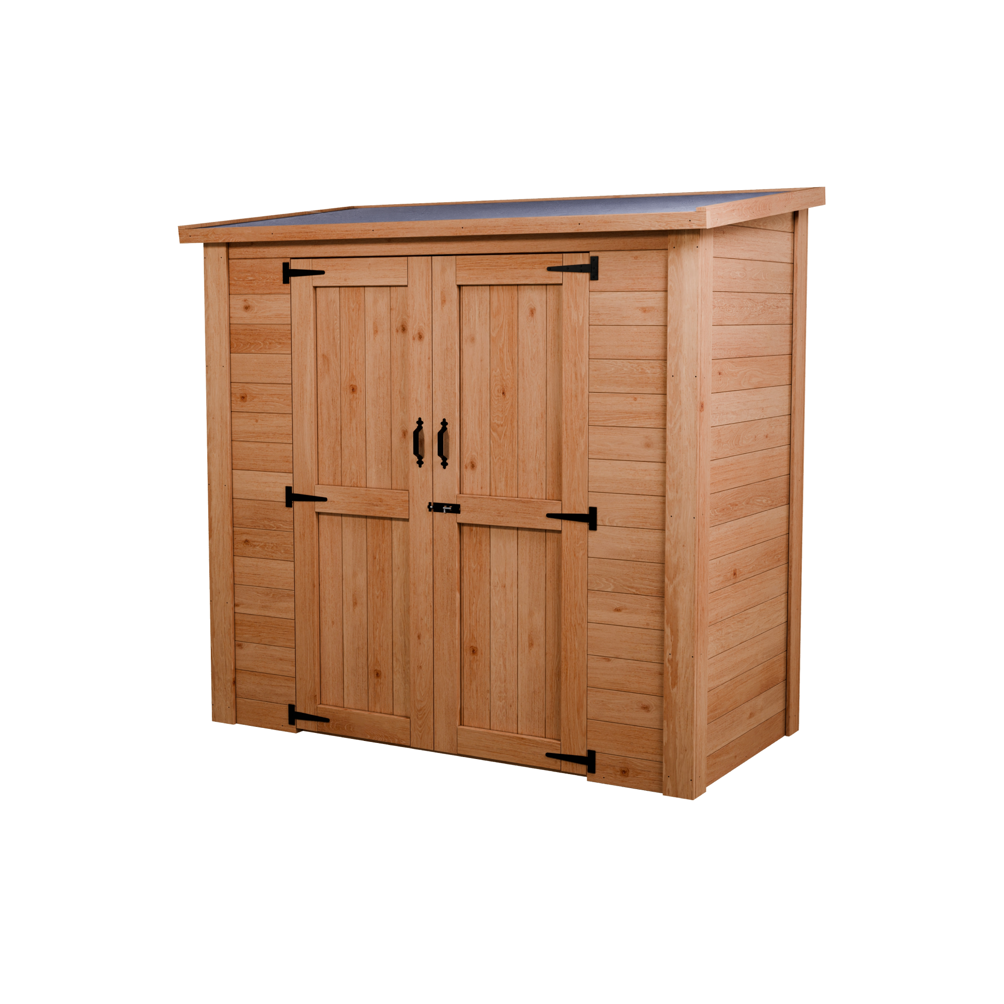 6 ft. x 3 ft. Cedar Heavy Duty Storage Shed
