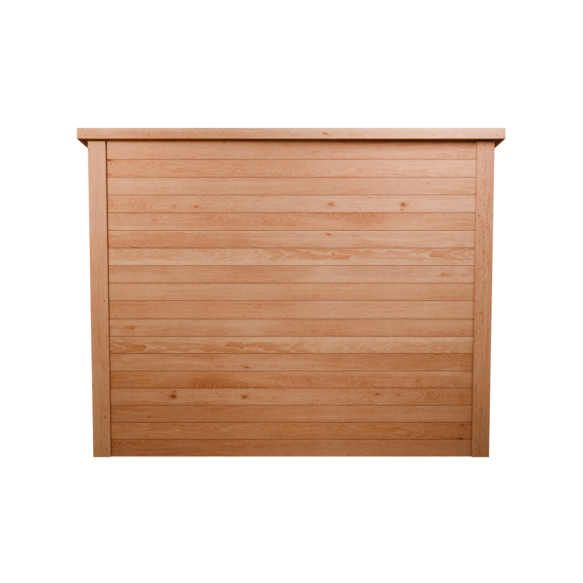 7.5 ft. x 4 ft. Cedar Heavy Duty Storage Shed