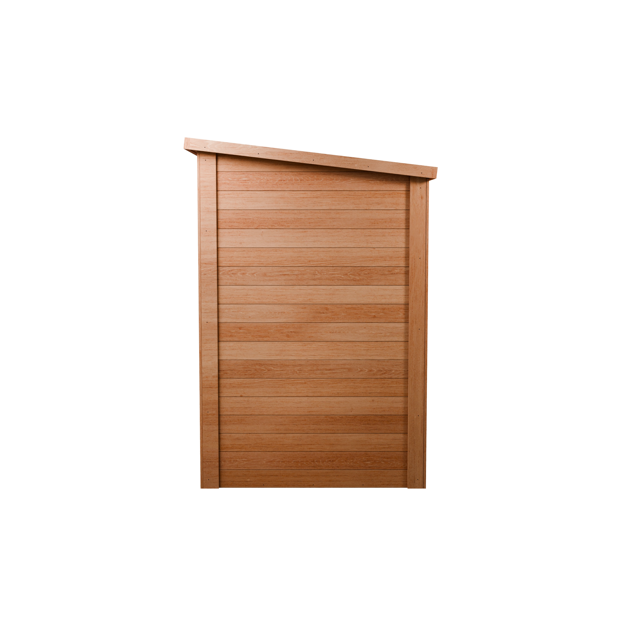 7.5 ft. x 4 ft. Cedar Heavy Duty Storage Shed