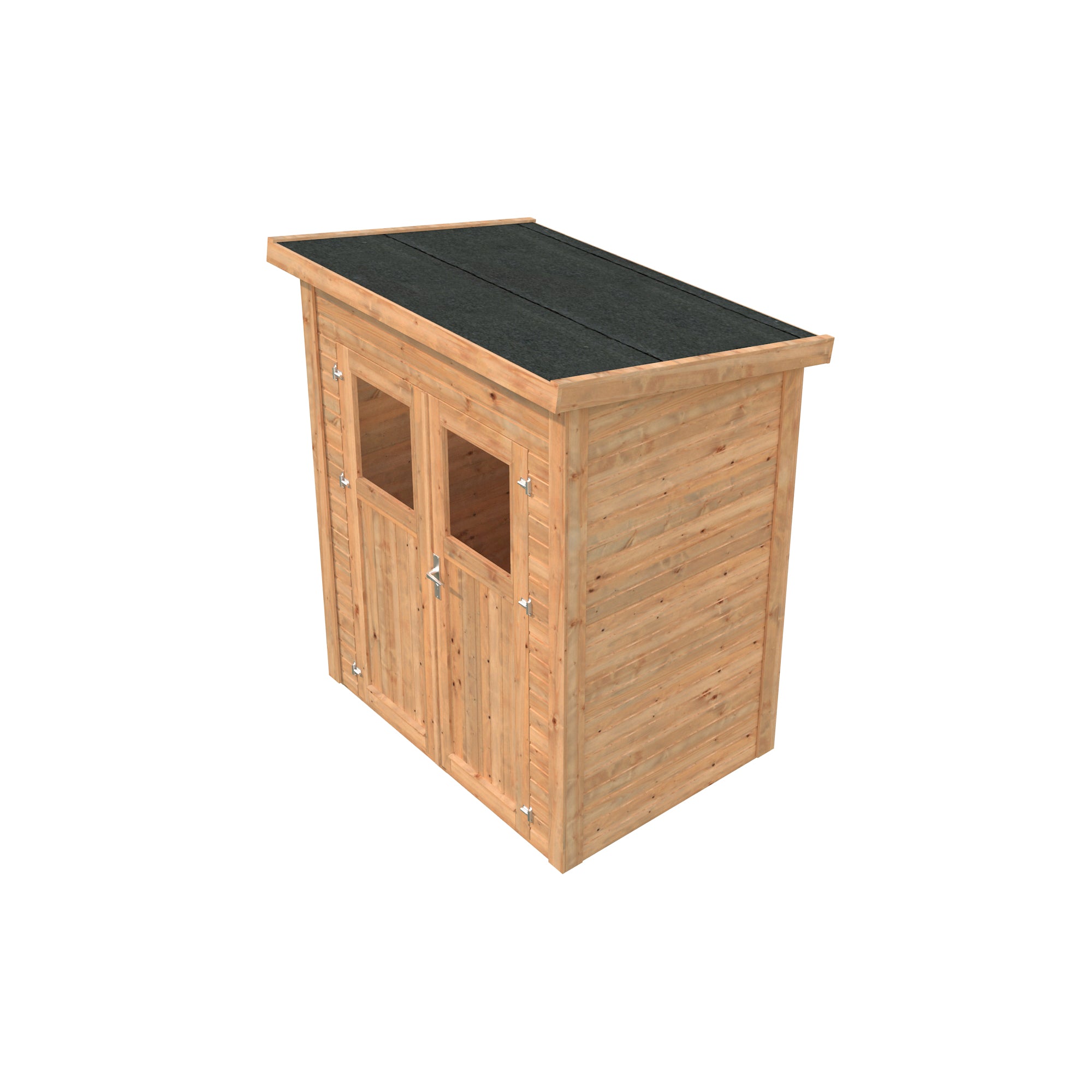 6 ft. x 4 ft. Nordic Spruce Heavy Duty Storage Shed