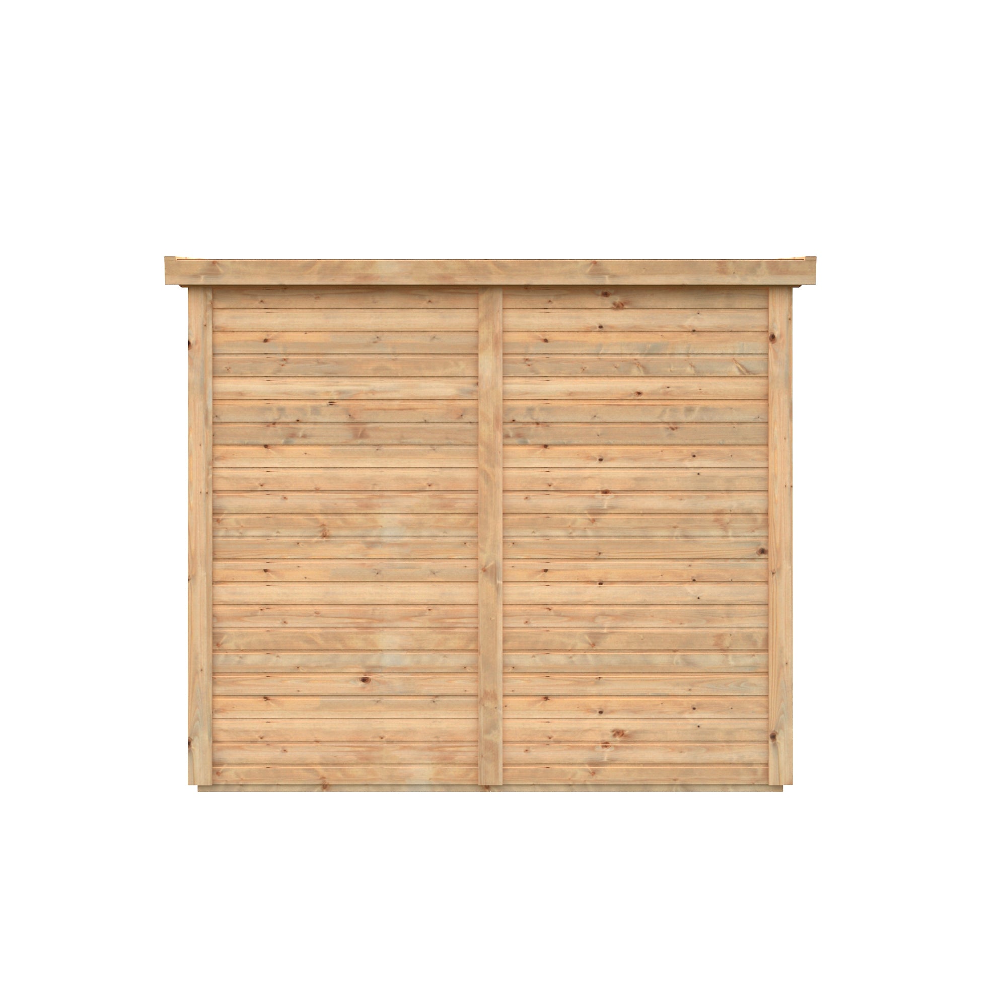 8 ft. x 4 ft. Nordic Spruce Heavy Duty Storage Shed