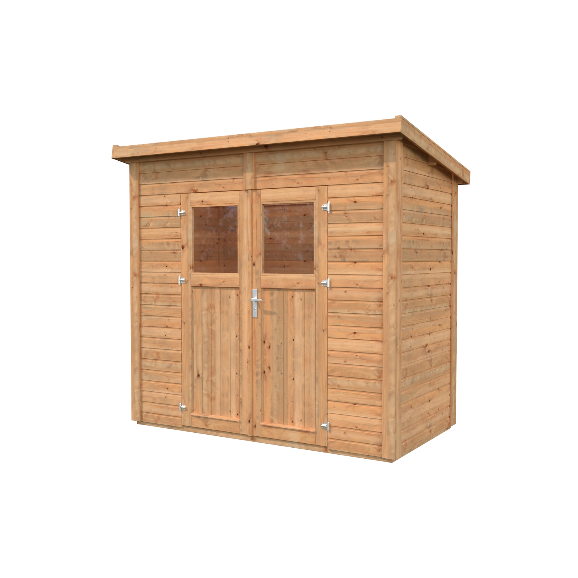 8 ft. x 4 ft. Nordic Spruce Heavy Duty Storage Shed