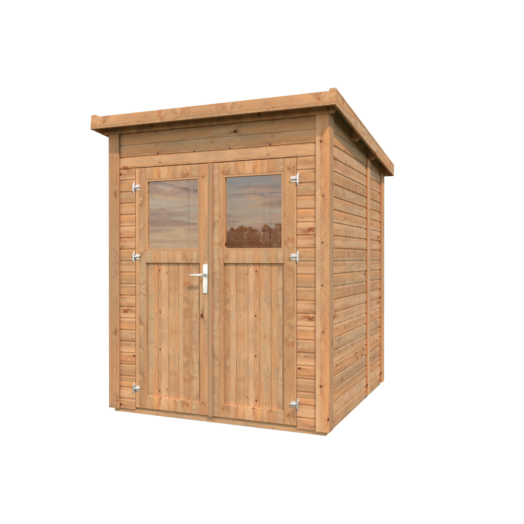 6 ft. x 6 ft. Nordic Spruce Heavy Duty Storage Shed
